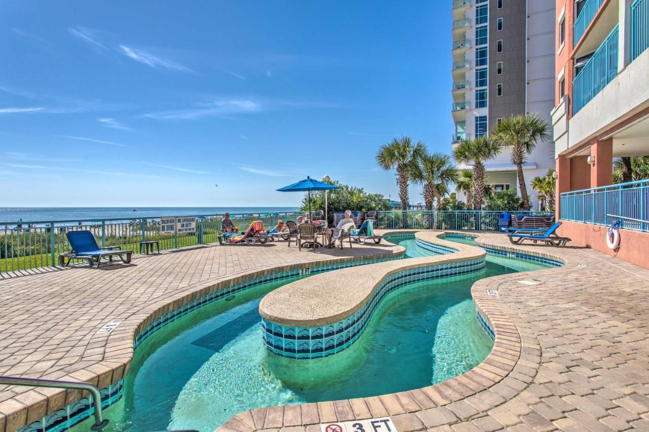Beachy Condo With Pool Access And Steps To Boardwalk! Myrtle Beach Eksteriør bilde