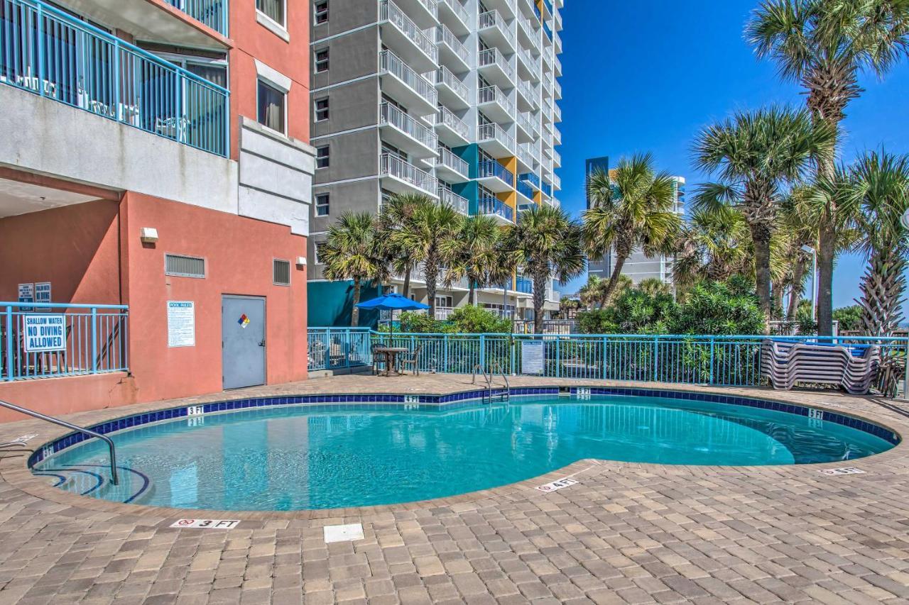 Beachy Condo With Pool Access And Steps To Boardwalk! Myrtle Beach Eksteriør bilde