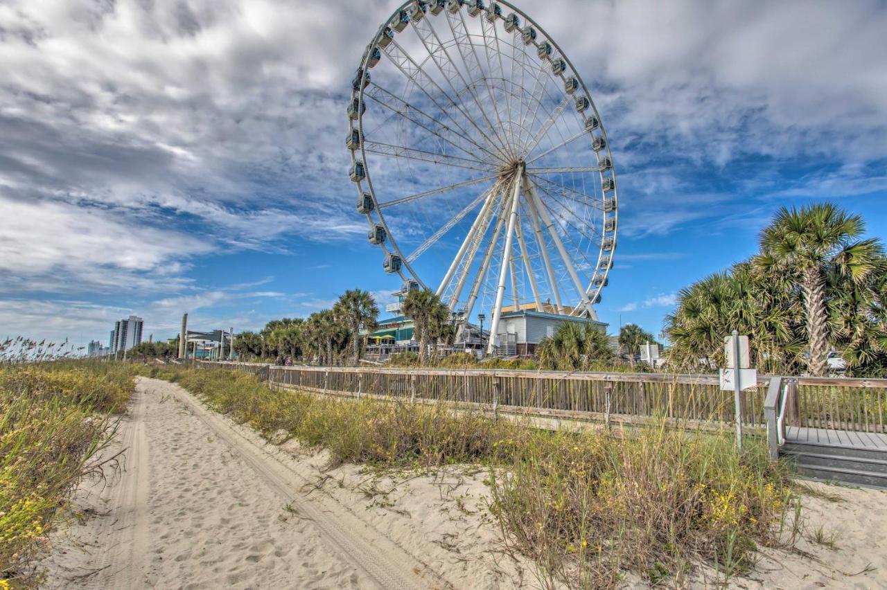 Beachy Condo With Pool Access And Steps To Boardwalk! Myrtle Beach Eksteriør bilde