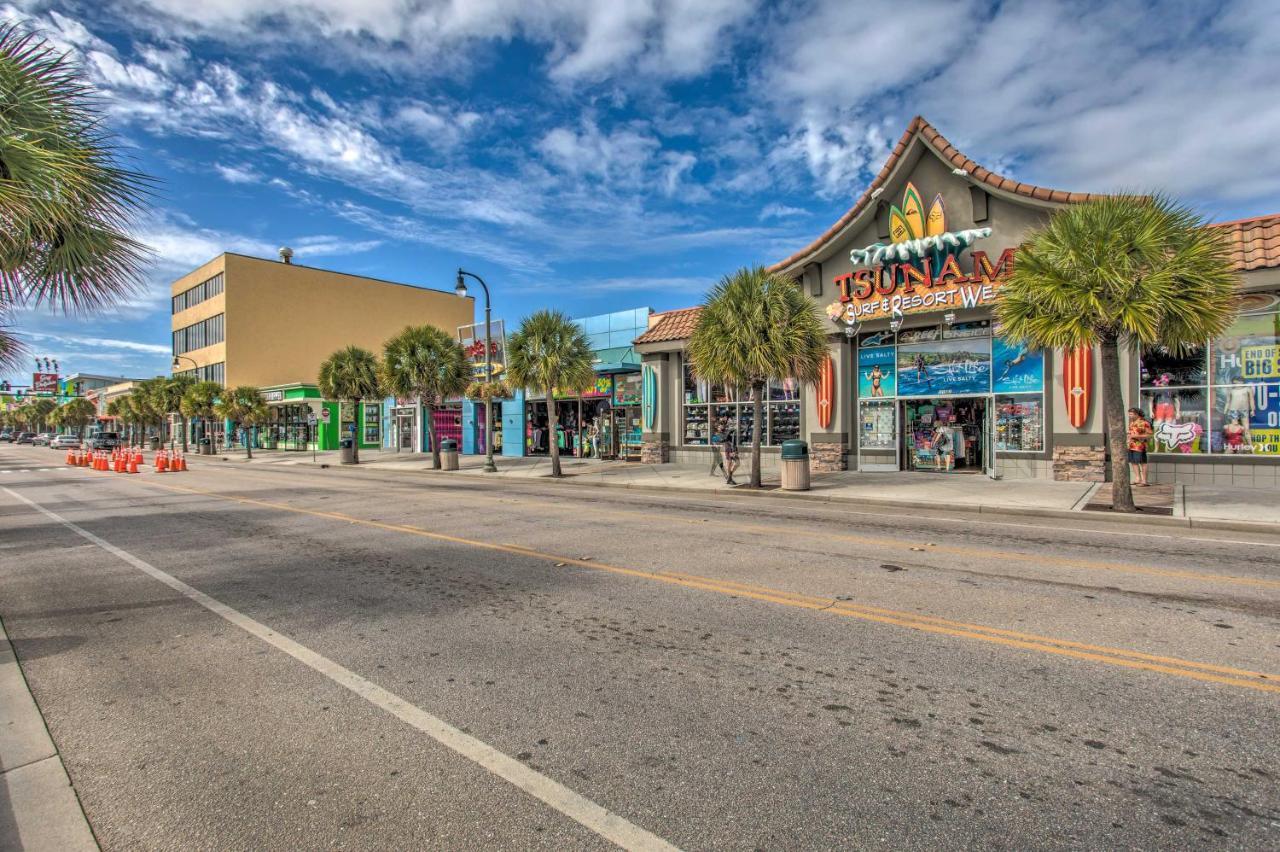 Beachy Condo With Pool Access And Steps To Boardwalk! Myrtle Beach Eksteriør bilde