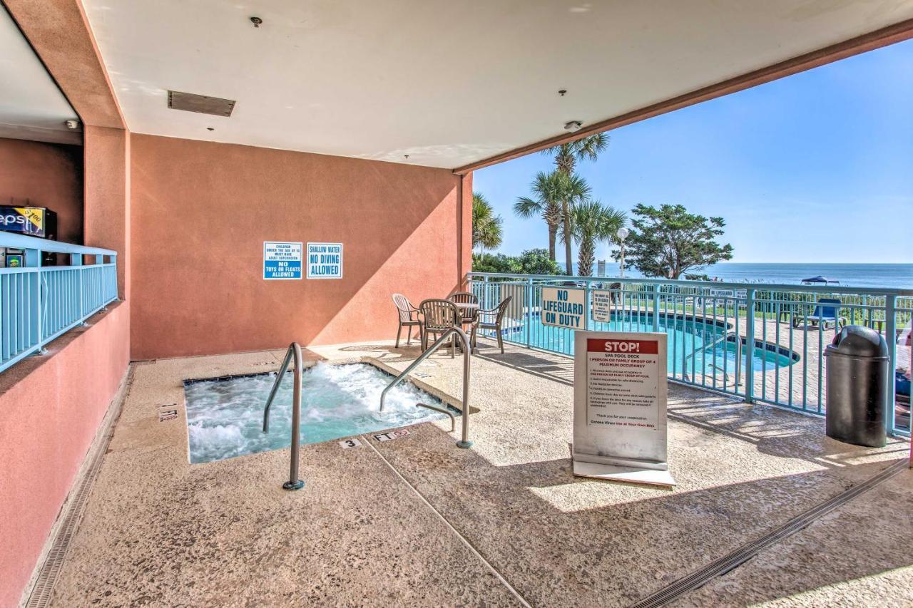 Beachy Condo With Pool Access And Steps To Boardwalk! Myrtle Beach Eksteriør bilde