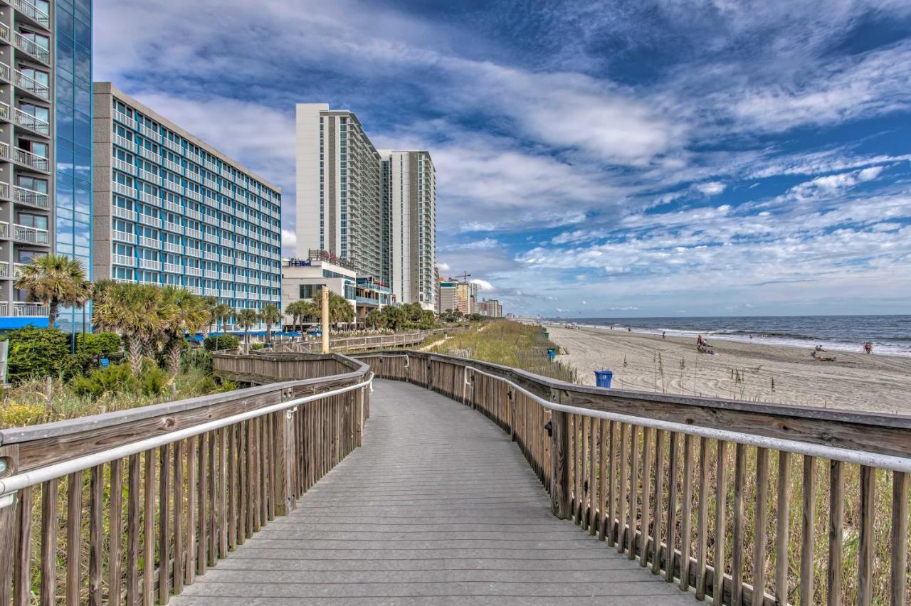 Beachy Condo With Pool Access And Steps To Boardwalk! Myrtle Beach Eksteriør bilde