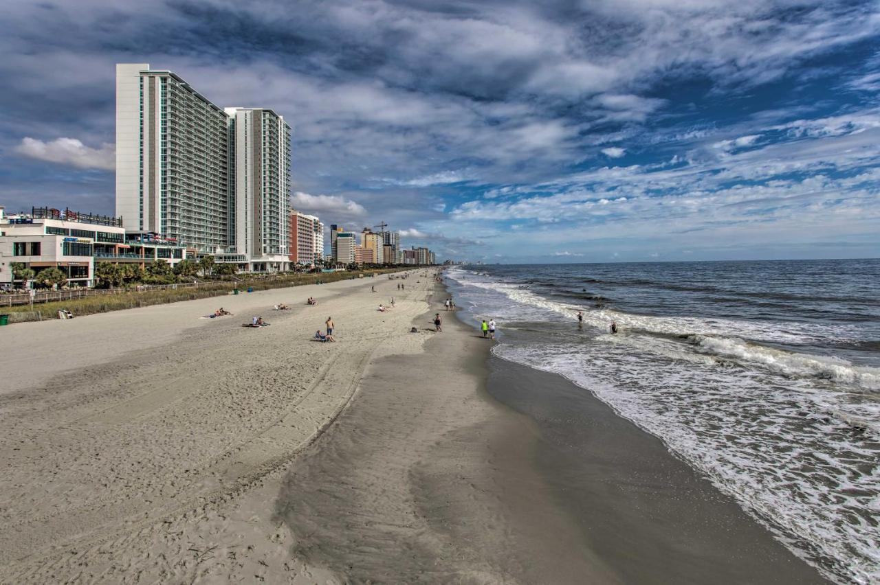 Beachy Condo With Pool Access And Steps To Boardwalk! Myrtle Beach Eksteriør bilde