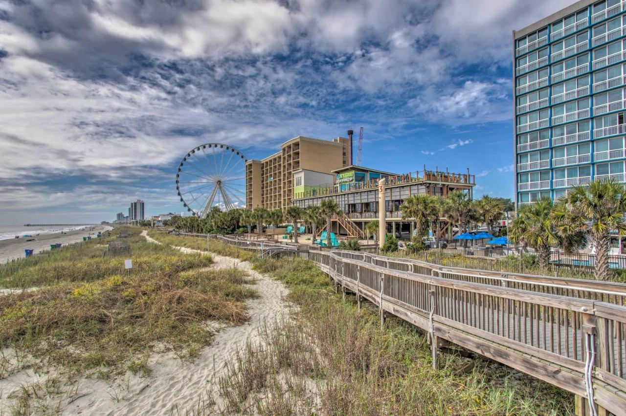 Beachy Condo With Pool Access And Steps To Boardwalk! Myrtle Beach Eksteriør bilde