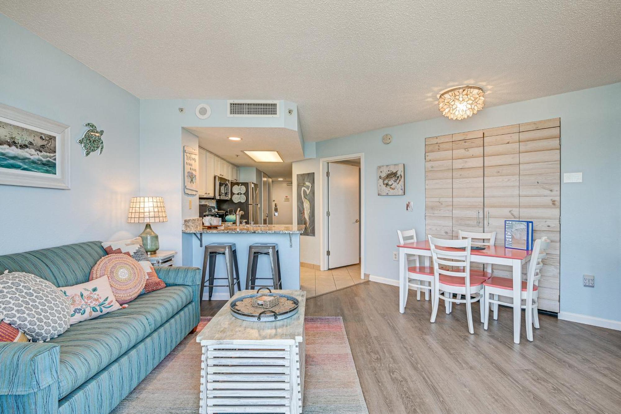 Beachy Condo With Pool Access And Steps To Boardwalk! Myrtle Beach Eksteriør bilde