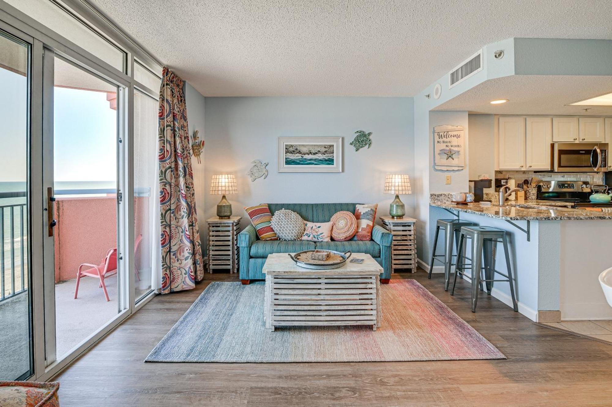 Beachy Condo With Pool Access And Steps To Boardwalk! Myrtle Beach Eksteriør bilde